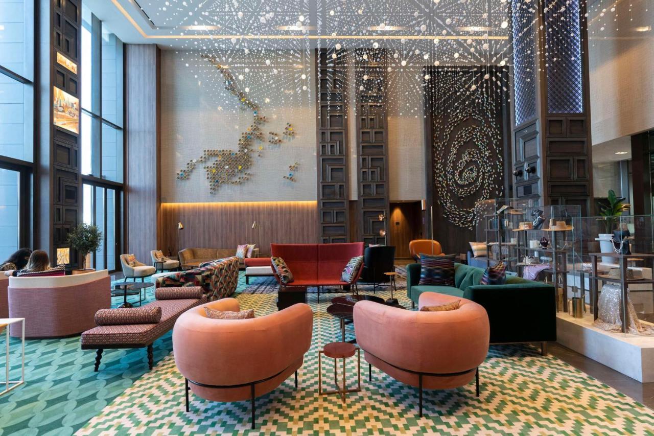 Hyatt Centric Jumeirah ดูไบ ภายนอก รูปภาพ The lobby of the hotel