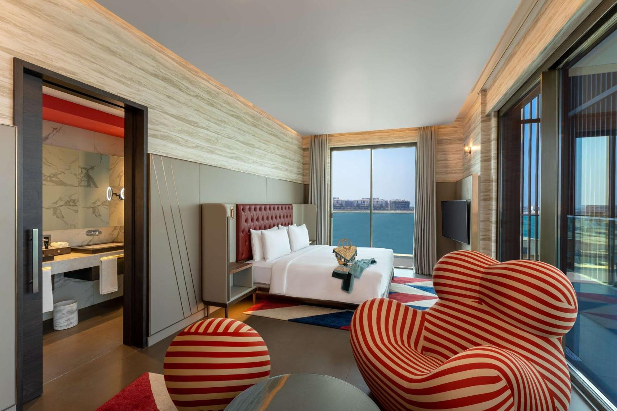 Hyatt Centric Jumeirah ดูไบ ภายนอก รูปภาพ A suite at the W Abu Dhabi - Yas Island